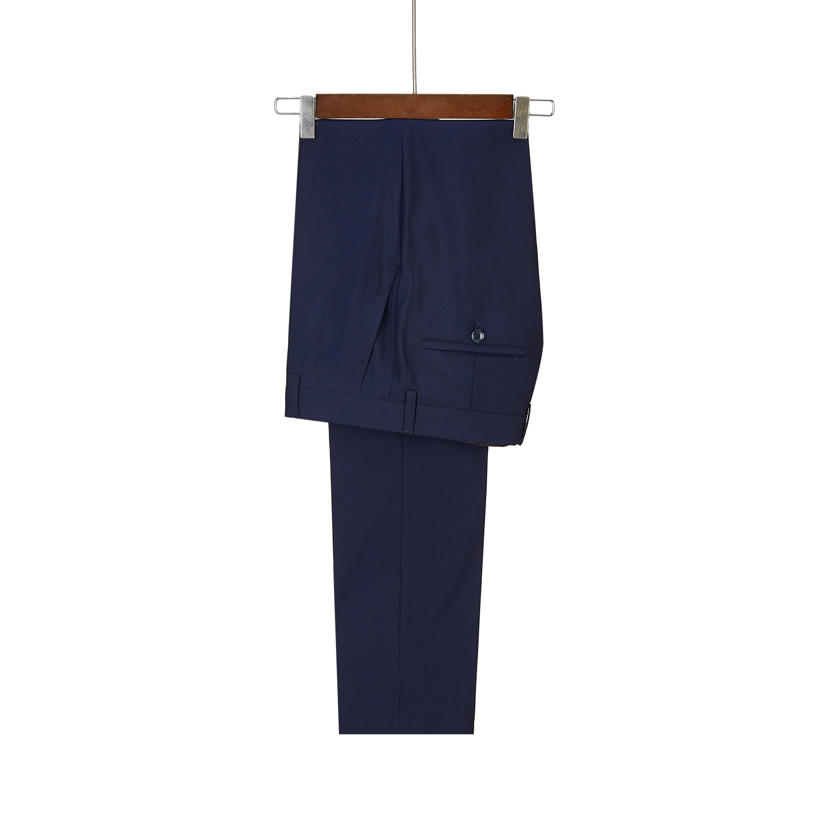 Latest Design Navy Blue Best Fitted Dylan Three-Piece Sparkle Men's Suits