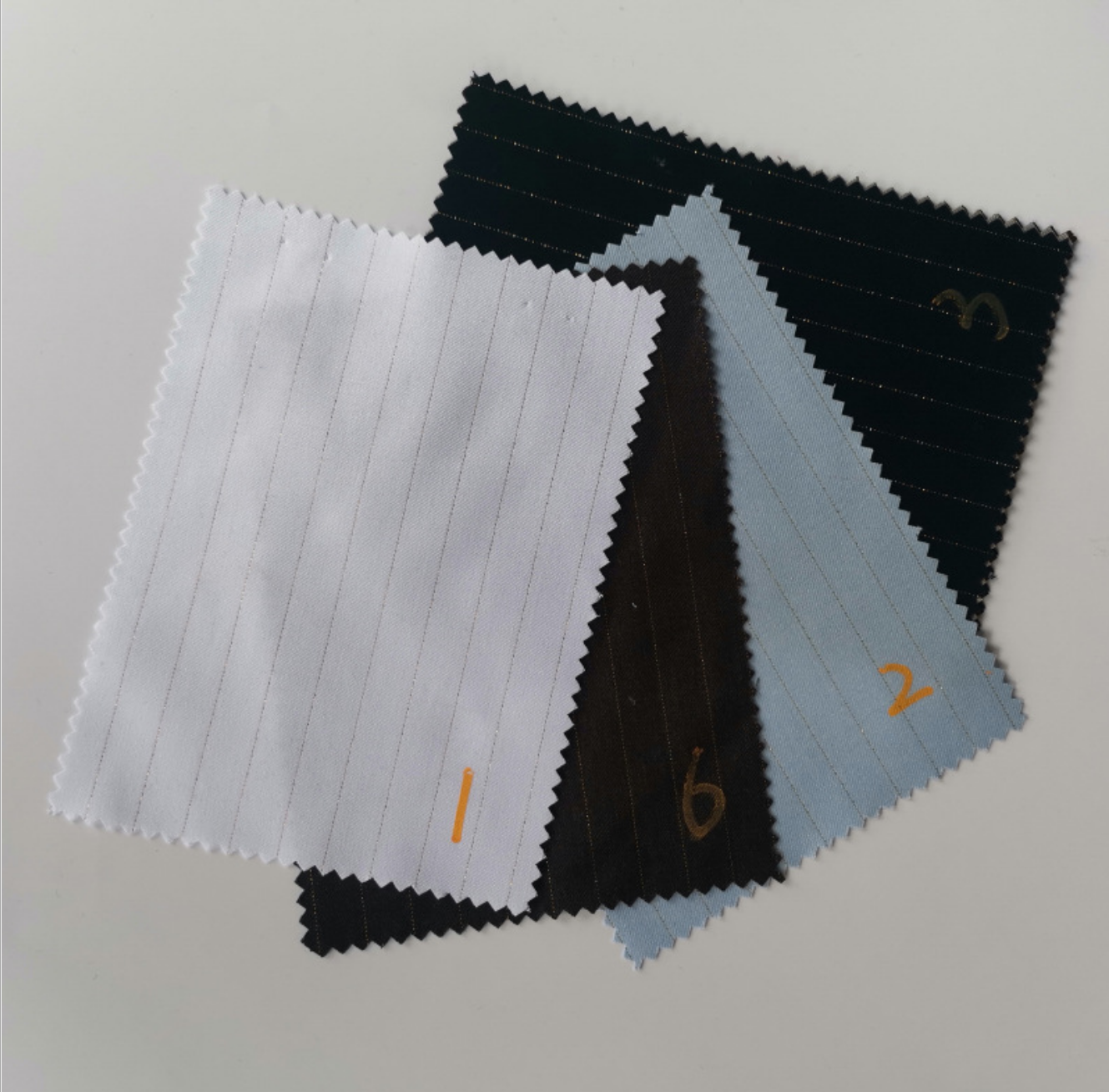 Popular Men's Wearhouse Wedding Suits with Striped Peaked Lapel