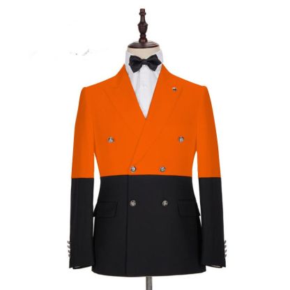Fashion Braylon Formal Business Peaked Lapel Bespoke Suit for Prom