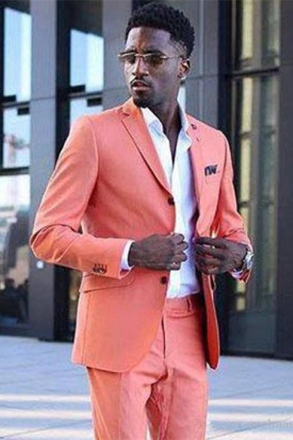 Handsome Best-Fitted Notched Lapel Prom Outfits for Guys
