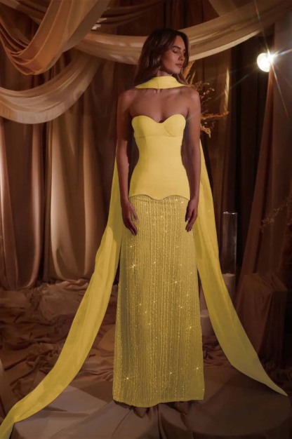 Sweetheart Strapless Sleeveless Long Formal Dress With Beading
