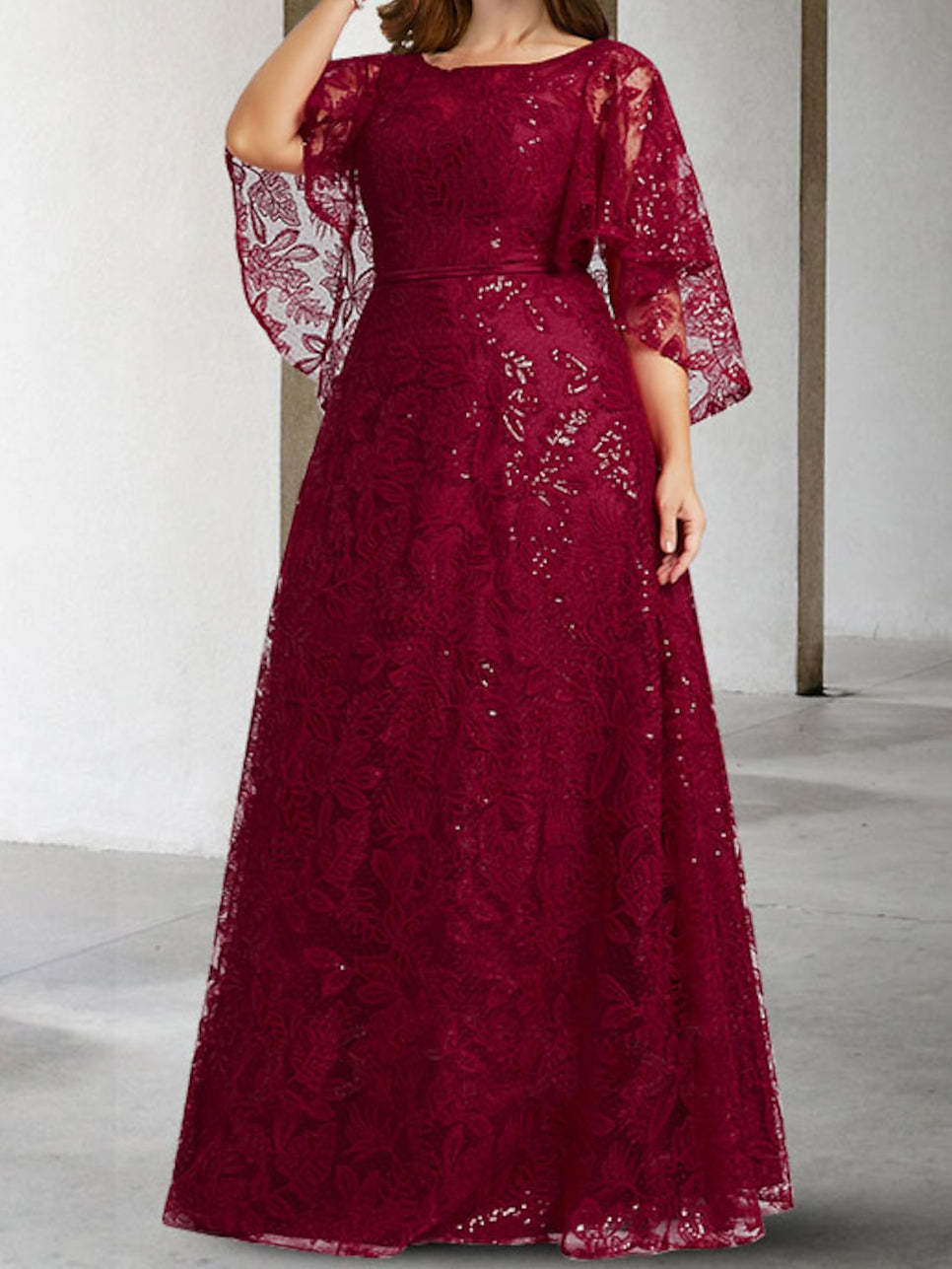 Mother of the Bride Princess A-Line Dresses Featuring Applique and Sequins