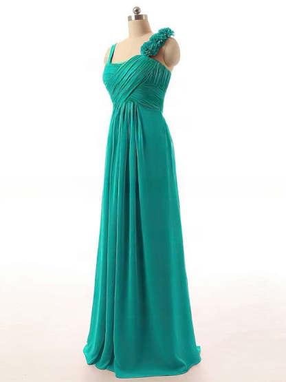 Newest Bridesmaid A-line Dresses in Burgundy and Sweetheart Chiffon Ruffles