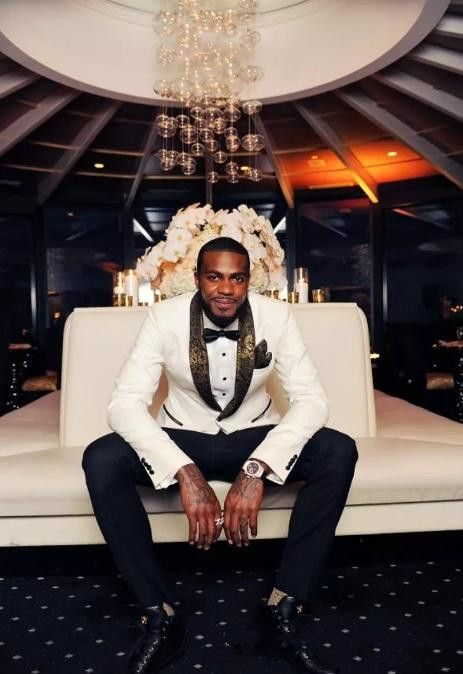 2024 Formal Jacquard Best Wedding Suits Bridegroom Men's Suits Tuxedos