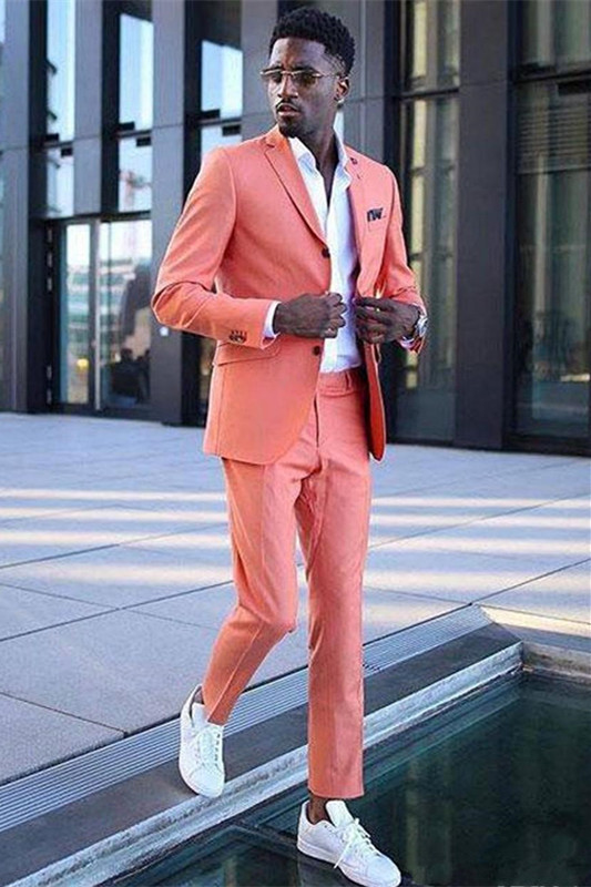 Handsome Best-Fitted Notched Lapel Prom Outfits for Guys