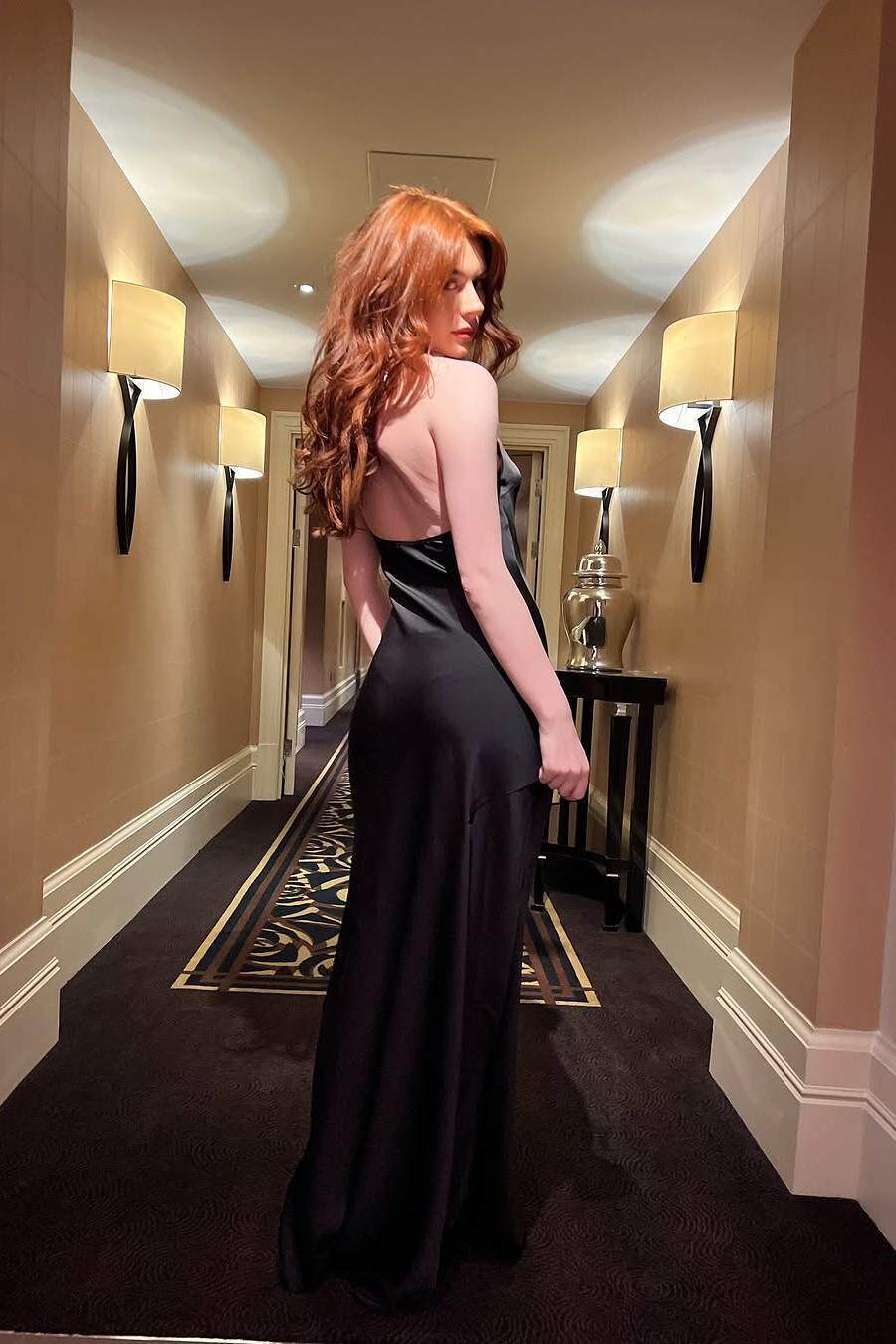 Black Halter Sleeveless Mermaid Long Formal Dress With Pleated