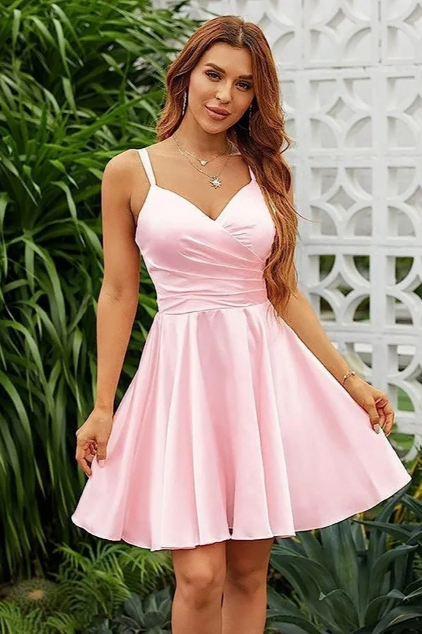 Pink Sweetheart Short Mini cocktail Dress