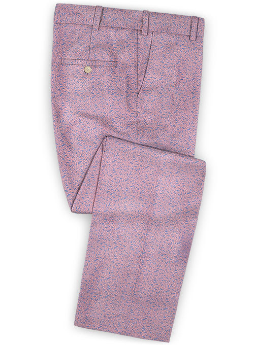 Two-Piece Lavender Casual Prom Attire for Guys with Jacquard