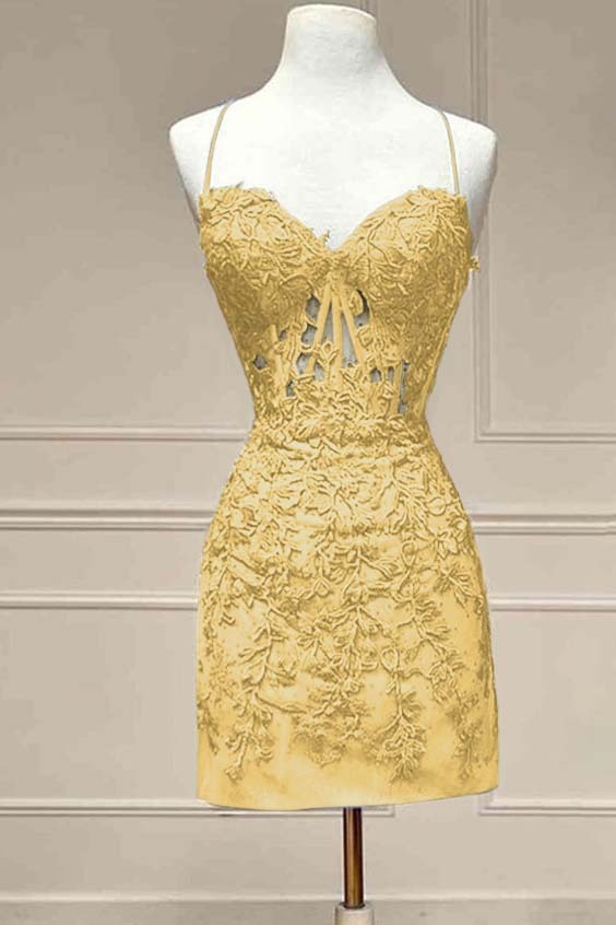 Chic Exquisite Sweetheart Embroidery Short Mini cocktail Dress