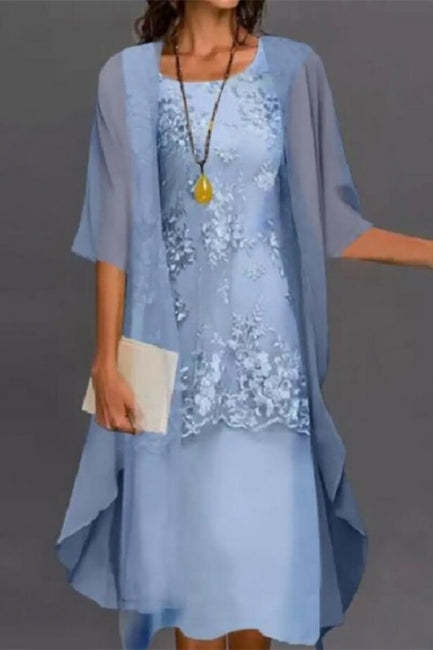 Lavender Short Bridesmaid Dresses Mother Of The Bride Dresses With Lace-misshow.com