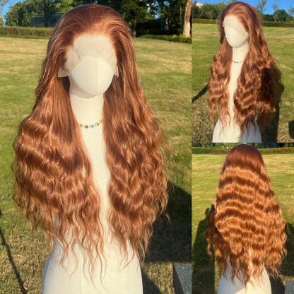 SMILCO/28Inch 13*4 Lace Front Long Water Wave Synthetic Wig/SM9824/SM9825/SM9826