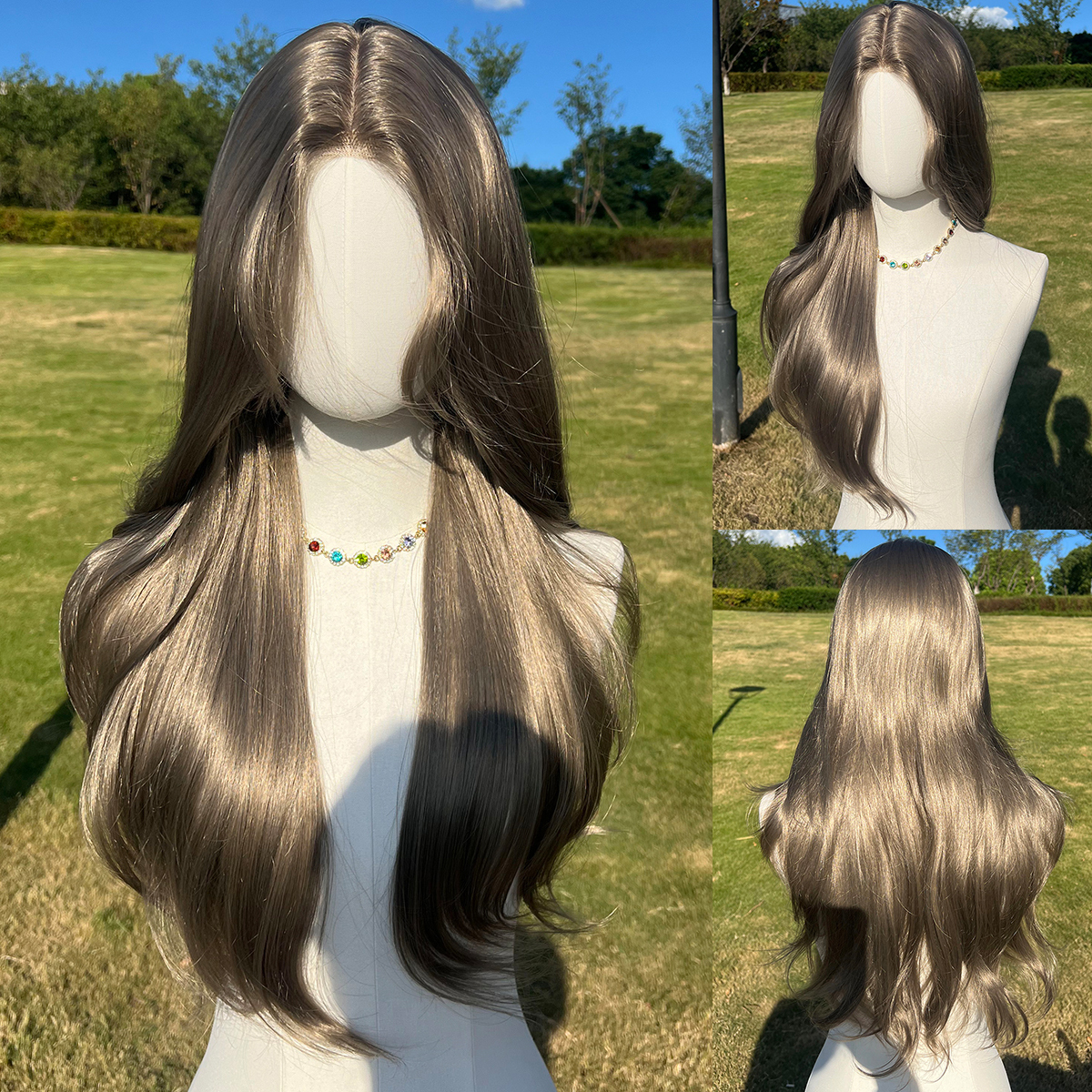 SMILCO/26Inch  Hybird Lace Front 1.5*6 Long Wave Synthetic Wig/SM009/SM010/SM011/SM014/SM015