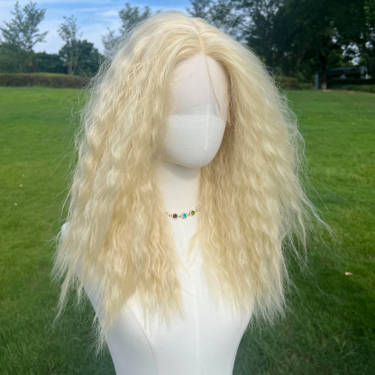 SMILCO/20Inch  T-Part Lace Front Medium Wool Curls Synthetic Wig/SM9172/SM9177