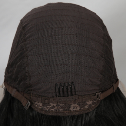 SMILCO/26Inch Black 13*4 Lace Front Long Synthetic Wig/SM9602/SM9603