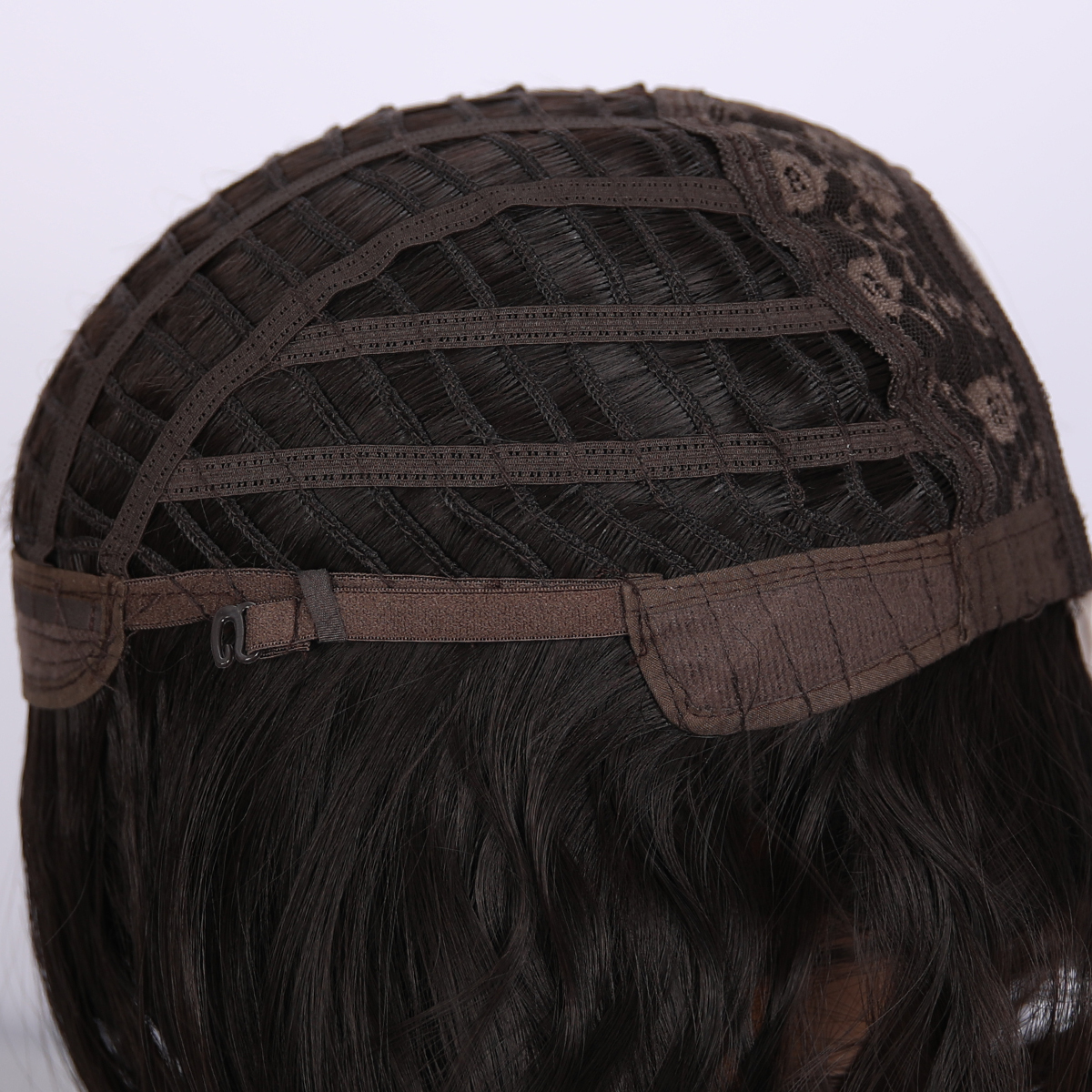 SMILCO/8Inch  Hybird Lace Front Short Straight Synthetic Wig/SM1684