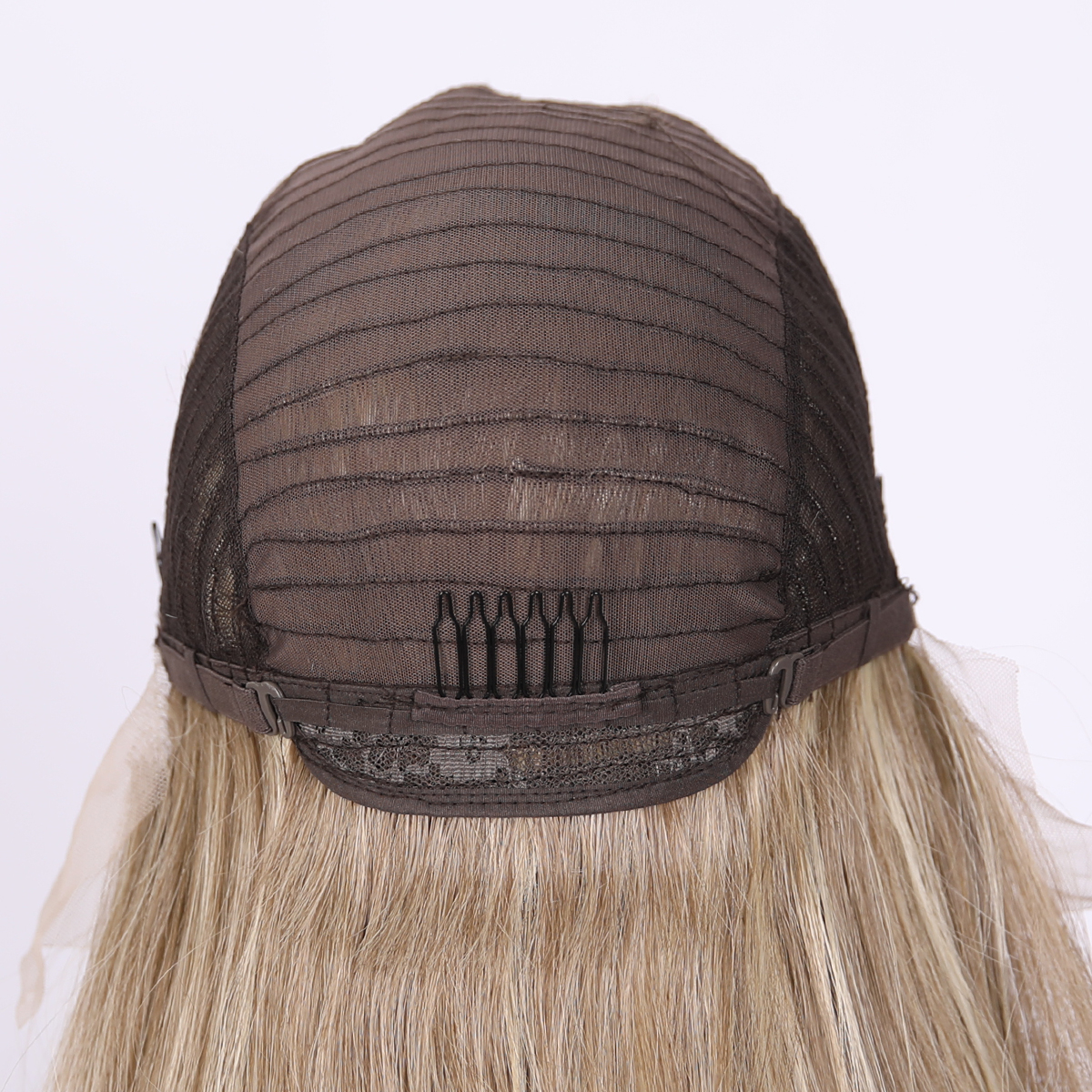 SMILCO/30Inch Blonde Long Curly Lace Front Synthetic Wig/SM9228/SM9228M