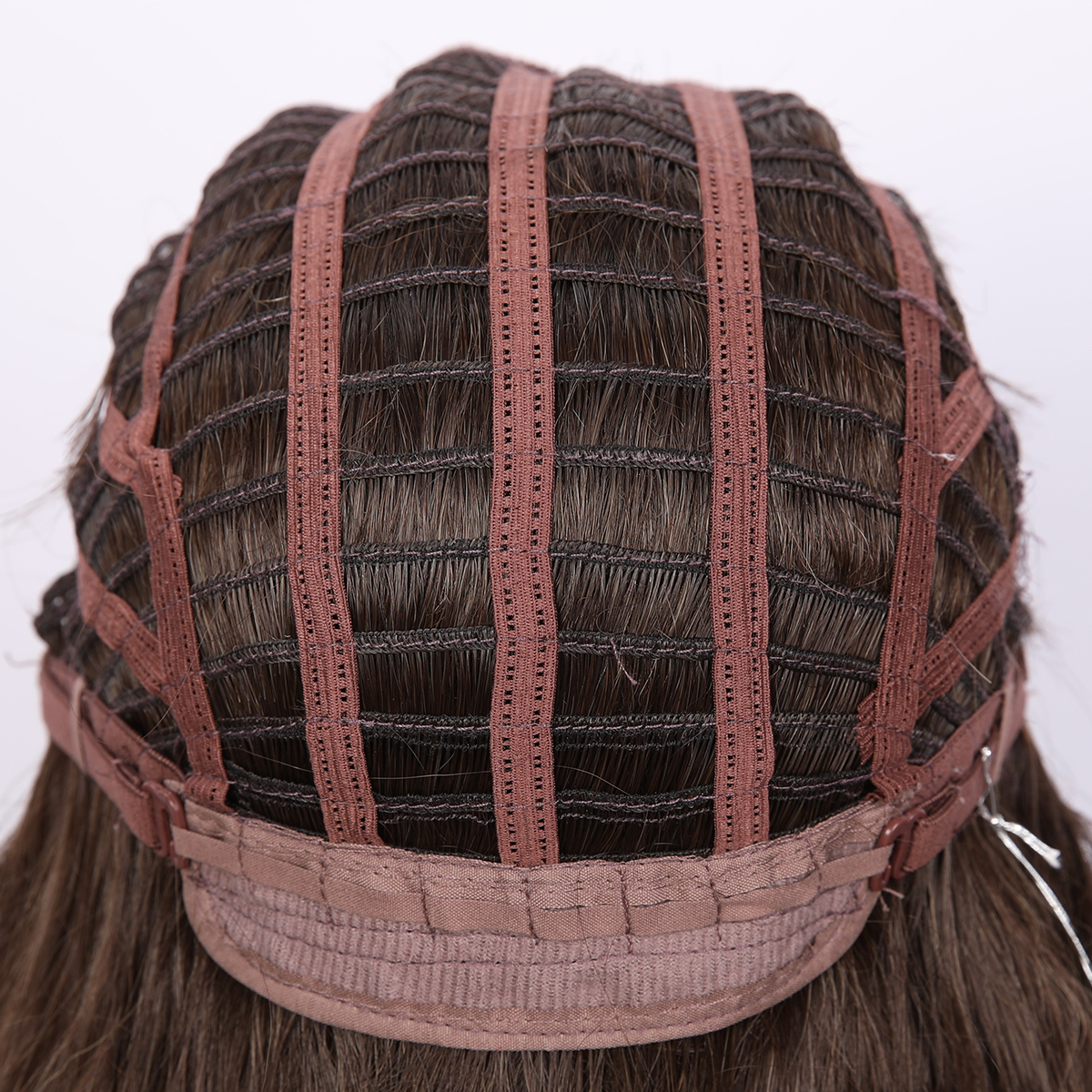 SMILCO/30Inch Hybird Lace Front 1.5*6 Deep Brown Long Water Wave Synthetic Wig/SM007-2