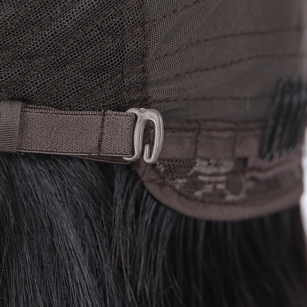 SMILCO/28Inch Dark Brown Luxe 13*6 Lace Front Pre Cut Long Straight Synthetic Wig/SM9816