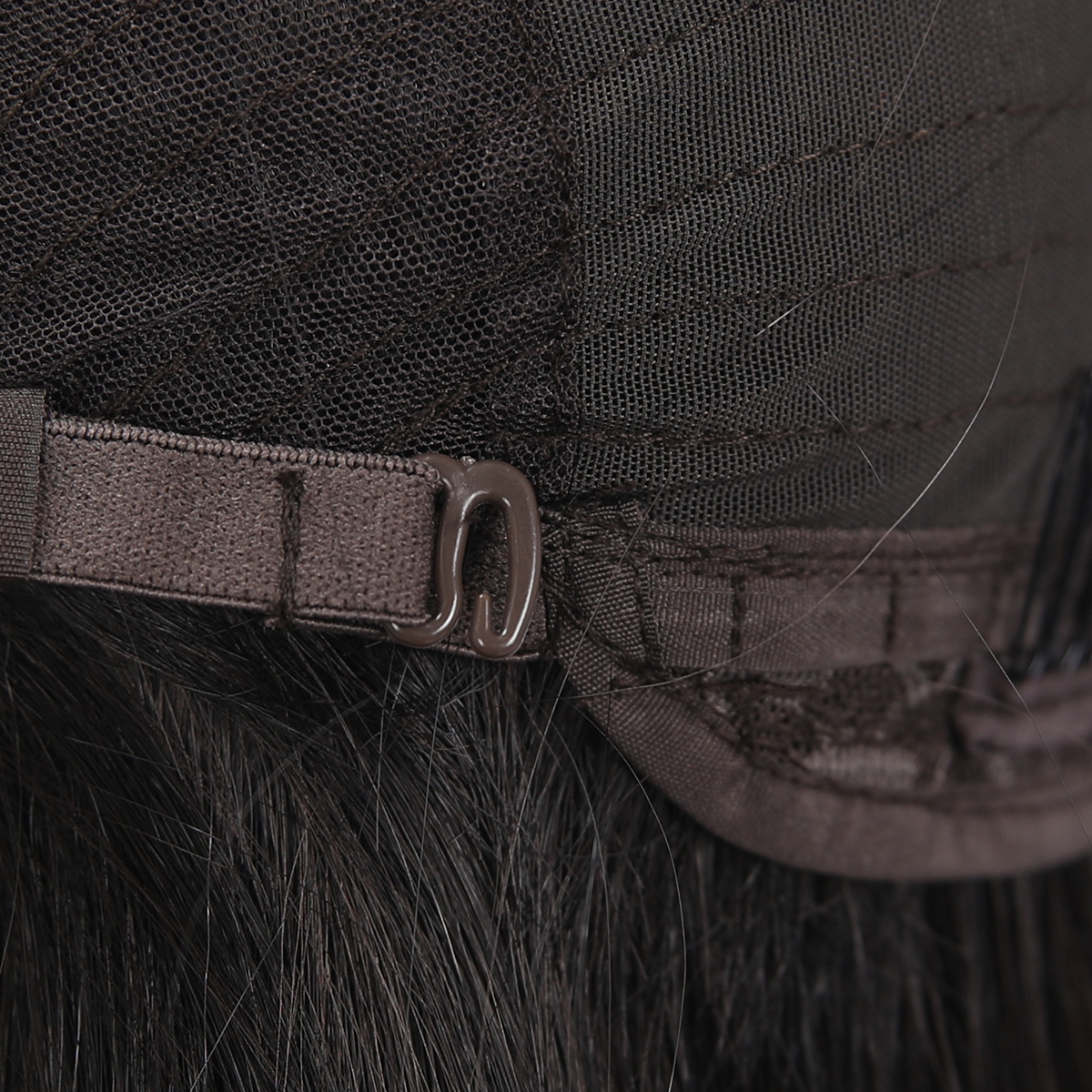 SMILCO/28Inch Black 13*6 Free Part Lace Front Long Straight Low Density Futura Fiber Pre Cut With Bangs Synthetic Wig/SM9001