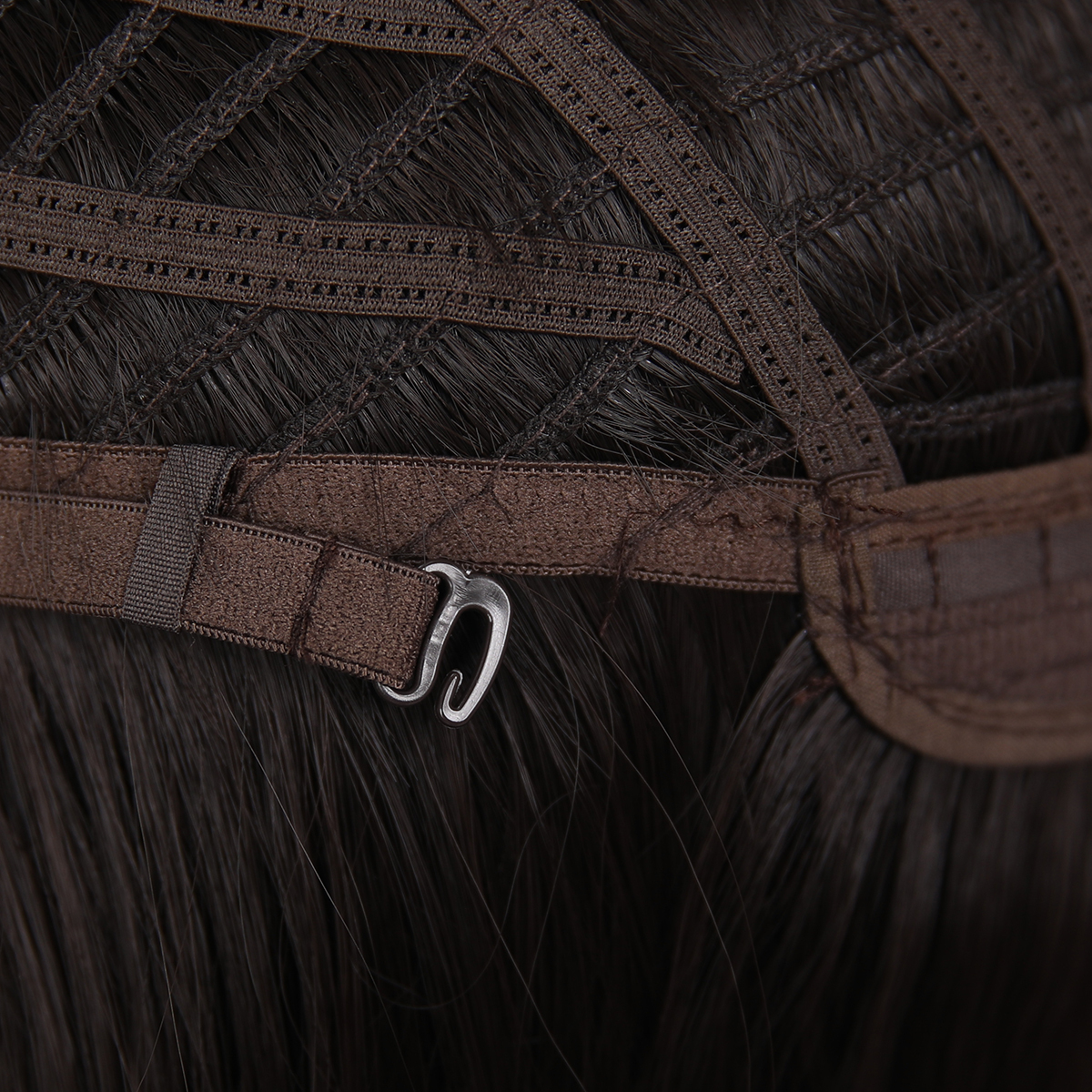 SMILCO/8Inch  Hybird Lace Front Short Straight Synthetic Wig/SM1684