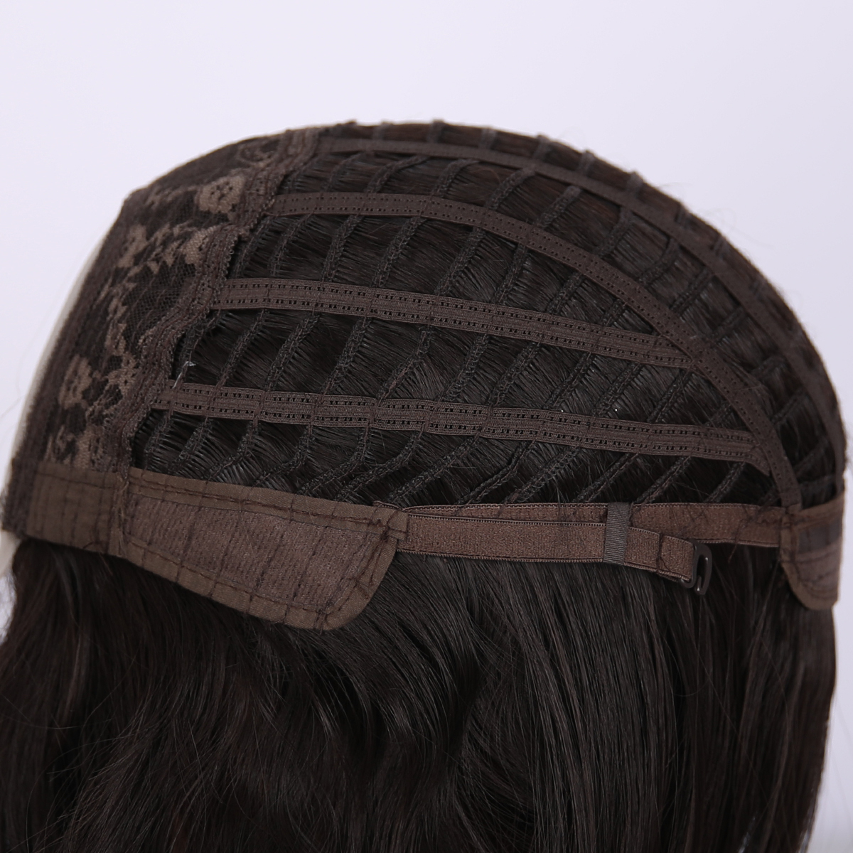 SMILCO/8Inch  Hybird Lace Front Short Straight Synthetic Wig/SM1684