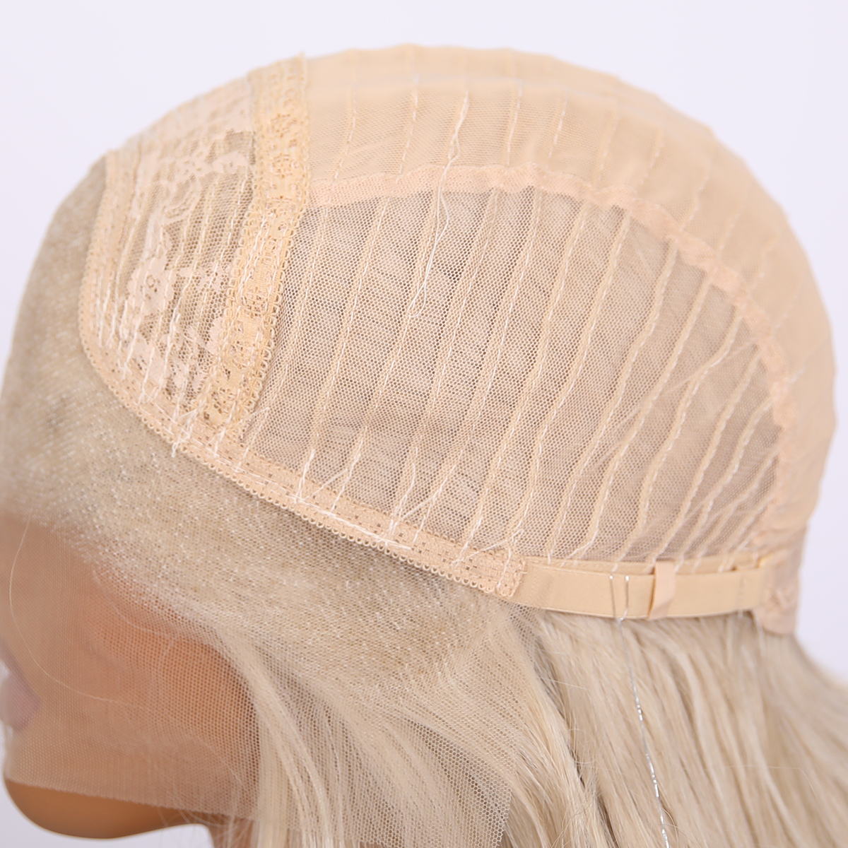 SMILCO/32Inch Blonde  Long Curly Synthetic Wig/SM9216/SM9216B