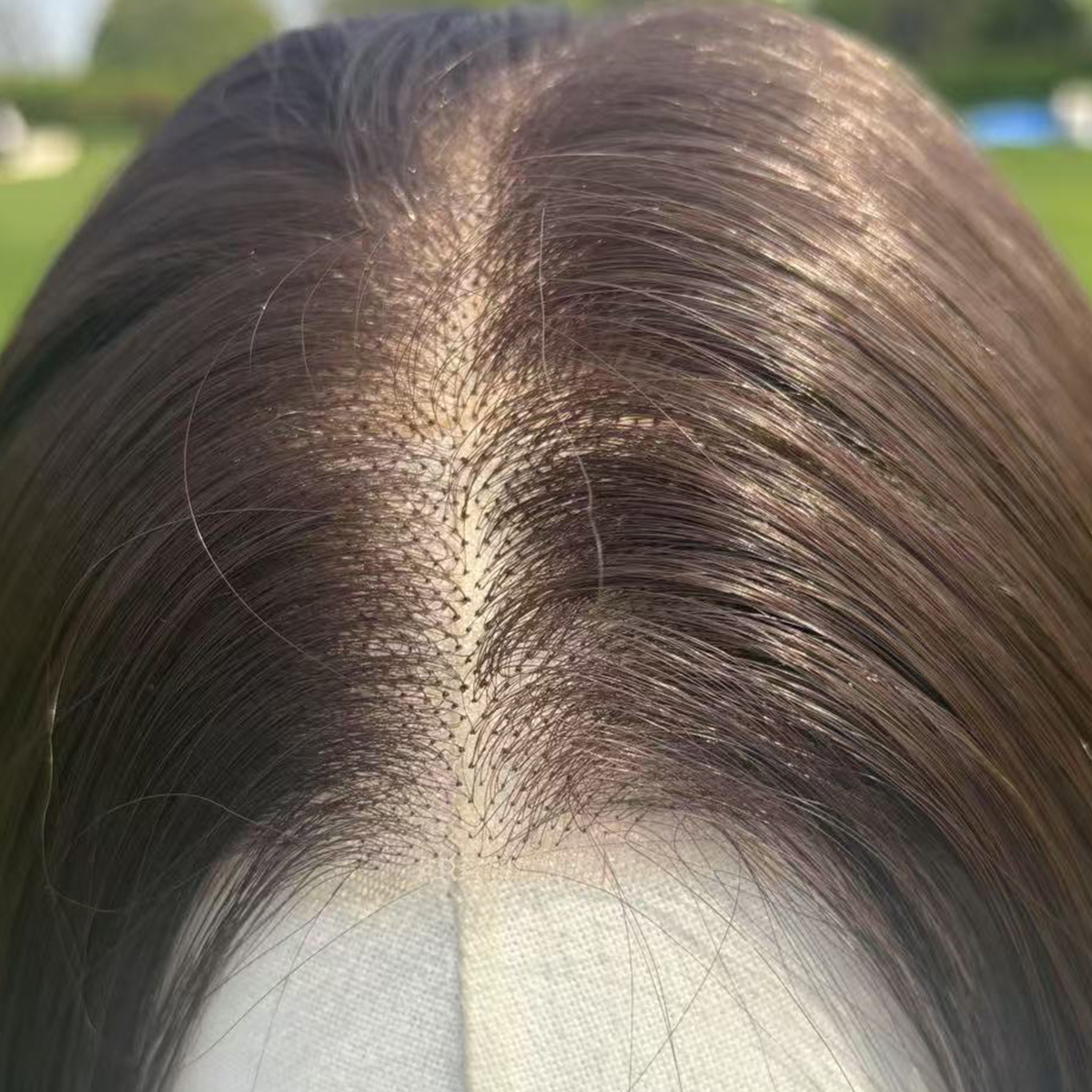 SMILCO/28Inch Luxe Black 13*6 Lace Front Pre Cut Long Straight Synthetic Wig/SM9884M