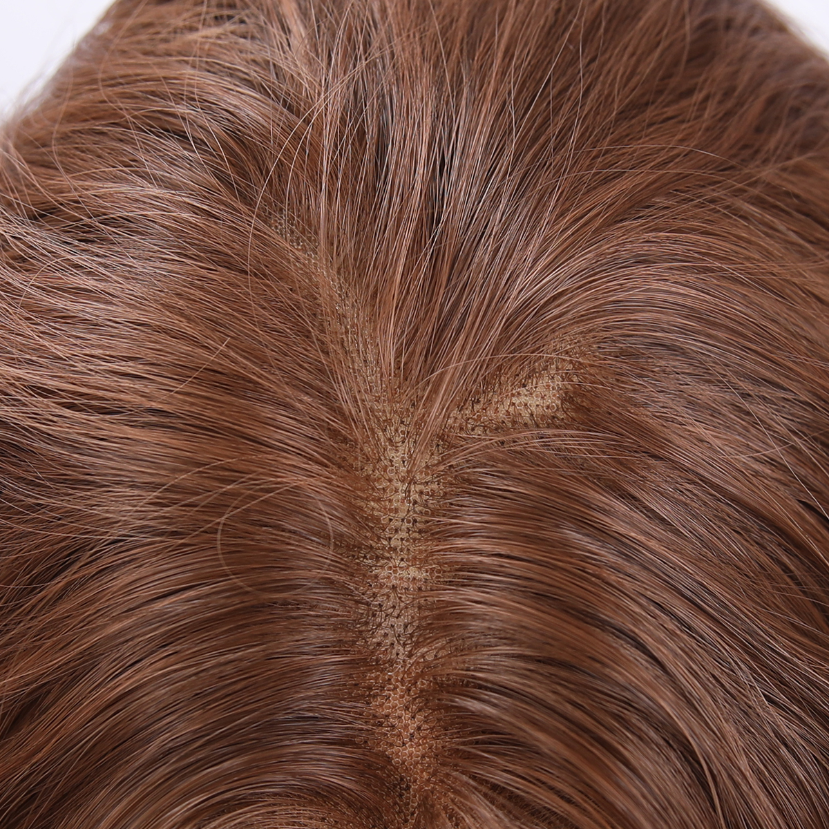 SMILCO/26Inch Golden Brown Low Density/PreCut 13*6 Lace Front Free Part Futura Layer Cutted Long Curly With Bangs/Glueless/Natural Hairline/ Synthetic LaceFront Wig/SM9911-2