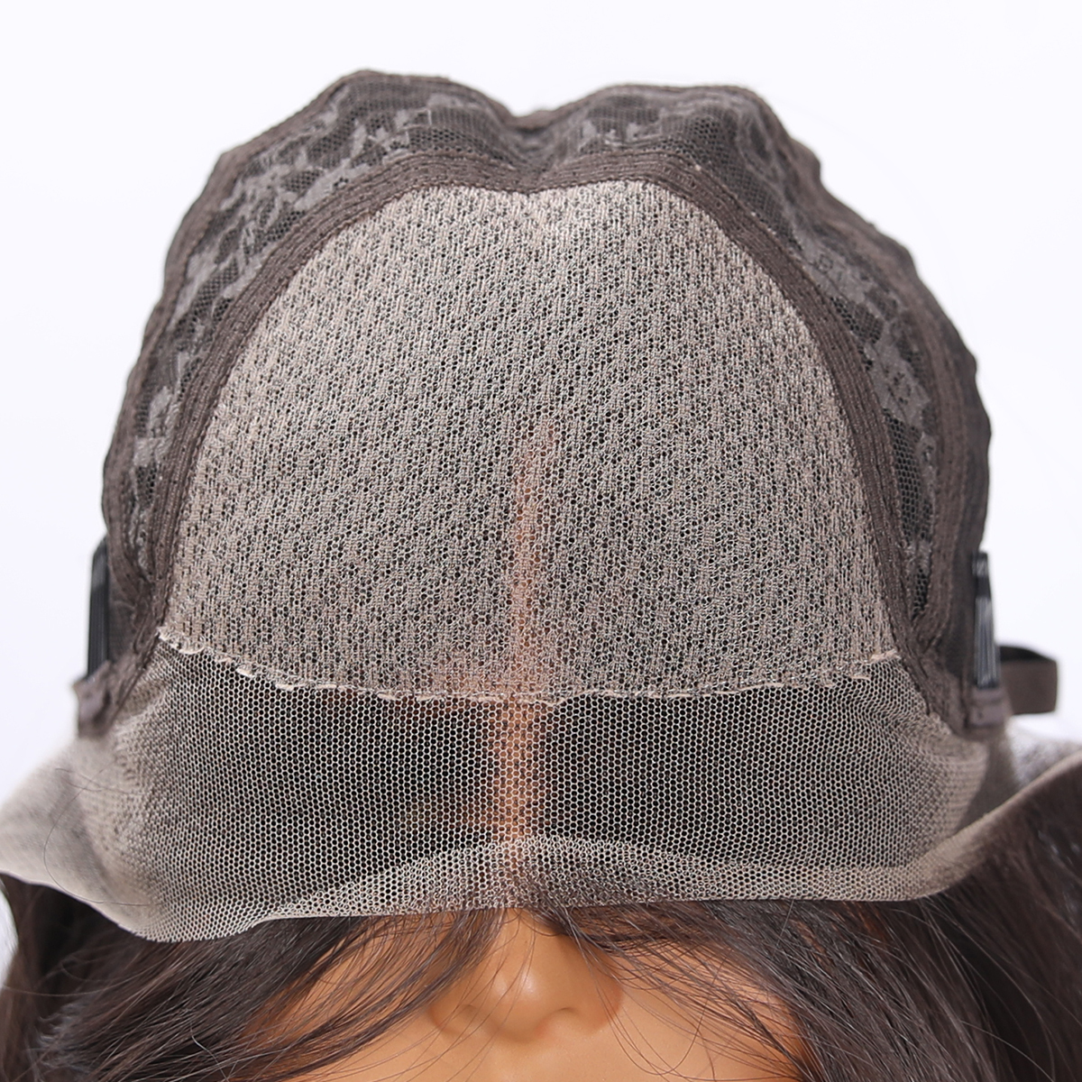 SMILCO/28Inch Luxe Black 13*6 Lace Front Pre Cut Long Straight Synthetic Wig/SM9884M