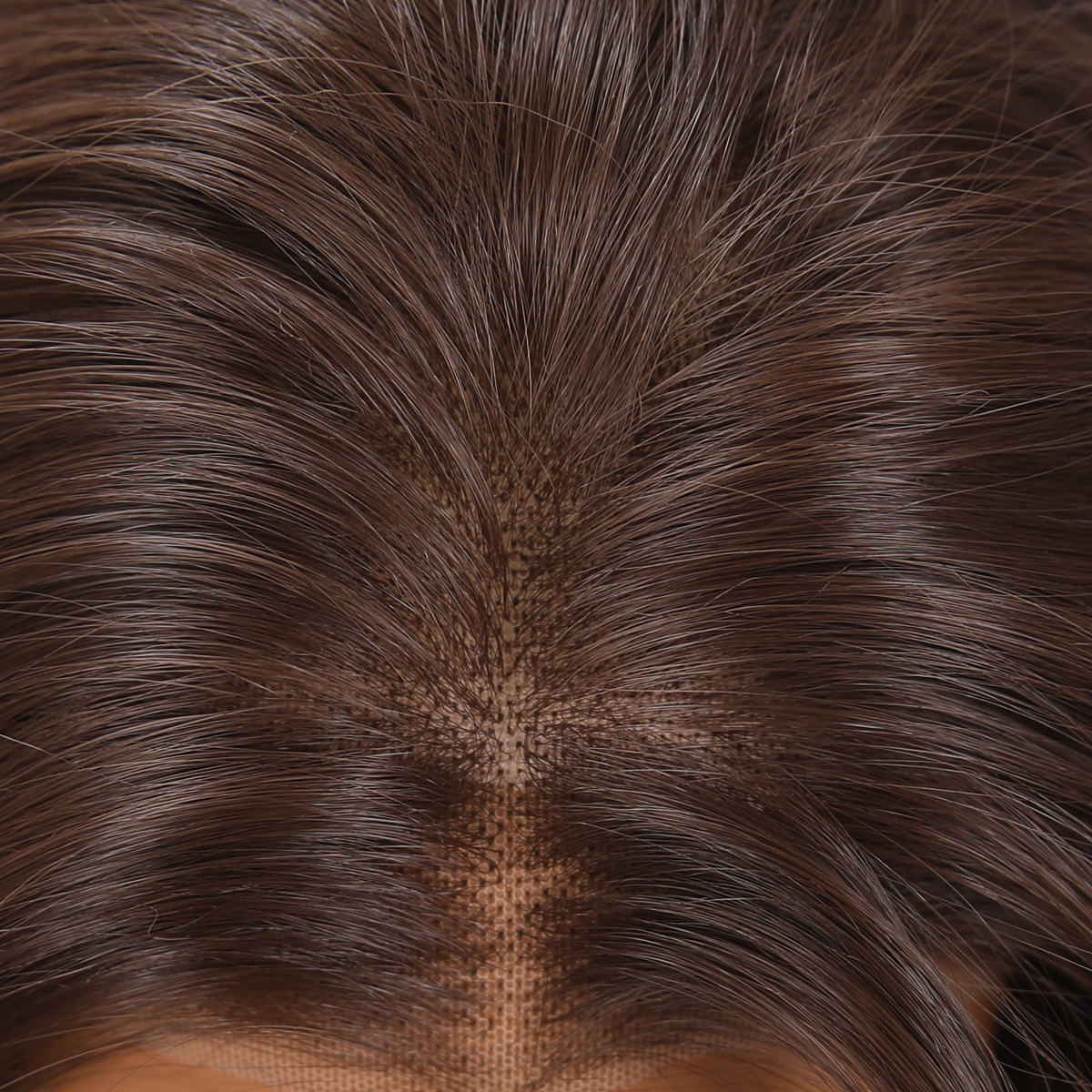 SMILCO/26Inch Brown Luxe 13*6 Lace Front Pre Cut Low Density Long Straight Synthetic Wig/SM9902B-2