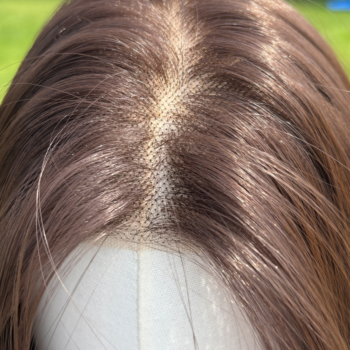 SMILCO/28Inch Dark Brown Luxe 13*6 Lace Front Pre Cut Long Straight Synthetic Wig/SM9816