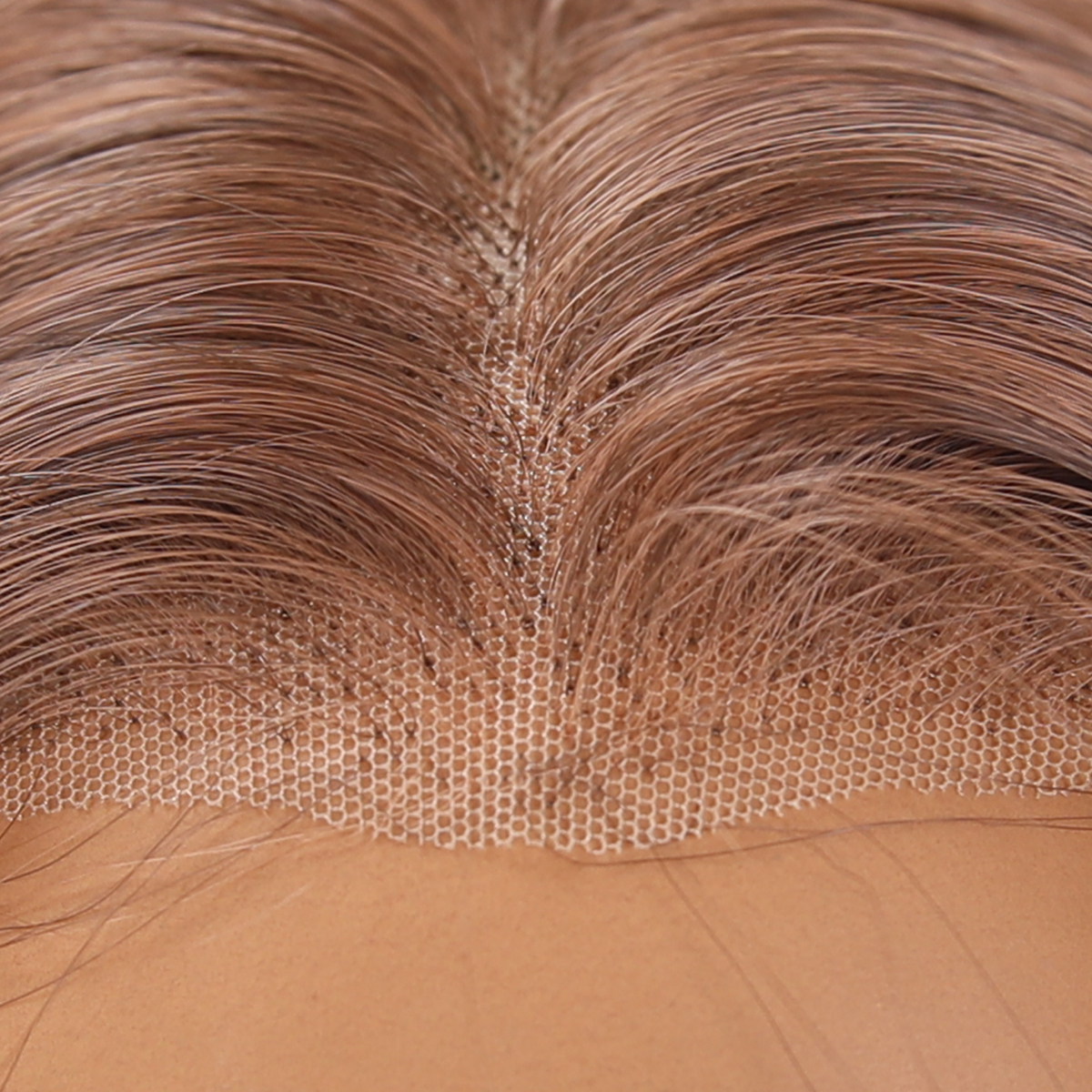 SMILCO/26Inch Golden Brown Low Density/PreCut 13*6 Lace Front Free Part Futura Layer Cutted Long Curly With Bangs/Glueless/Natural Hairline/ Synthetic LaceFront Wig/SM9911-2