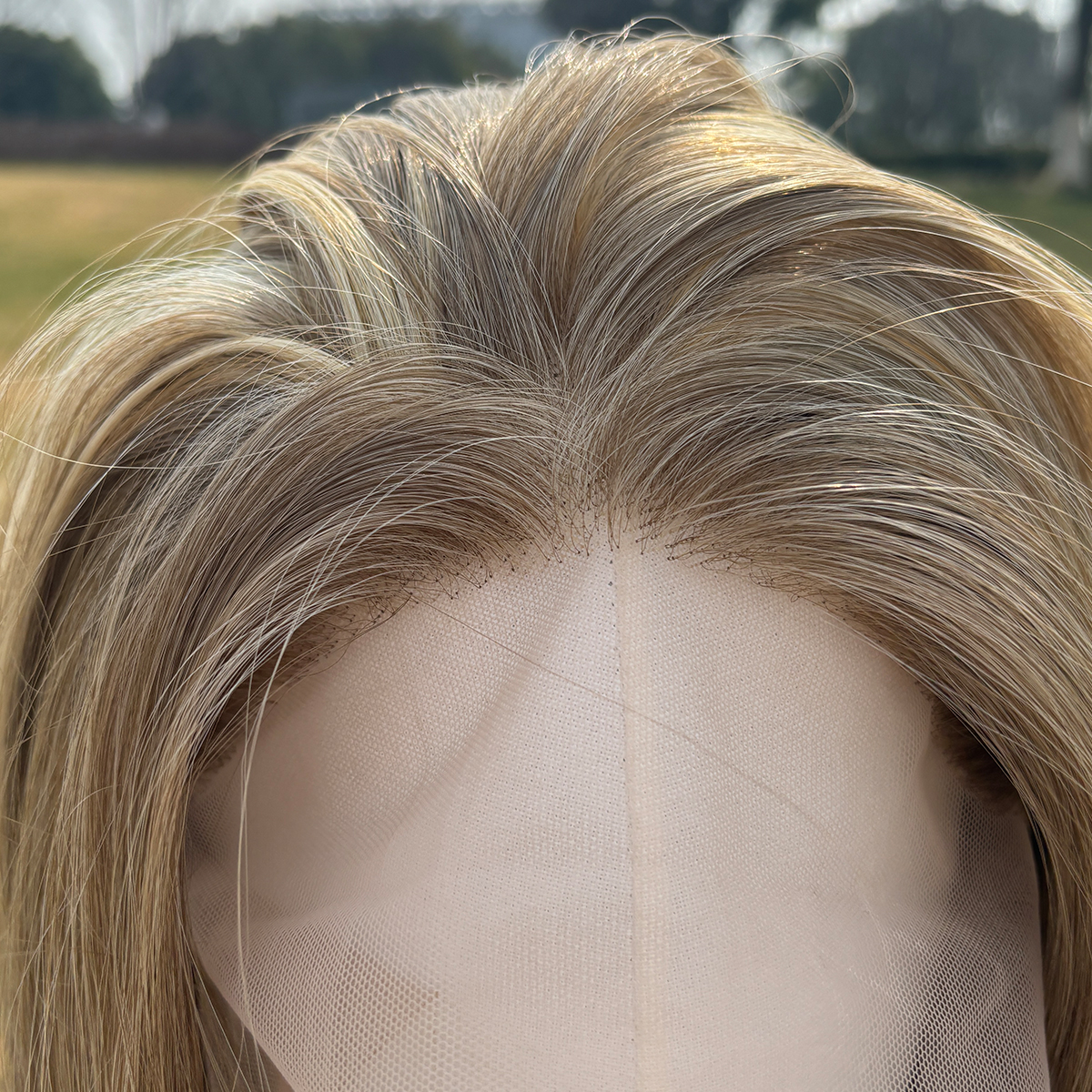 SMILCO/30Inch Blonde Long Curly Lace Front Synthetic Wig/SM9228/SM9228M