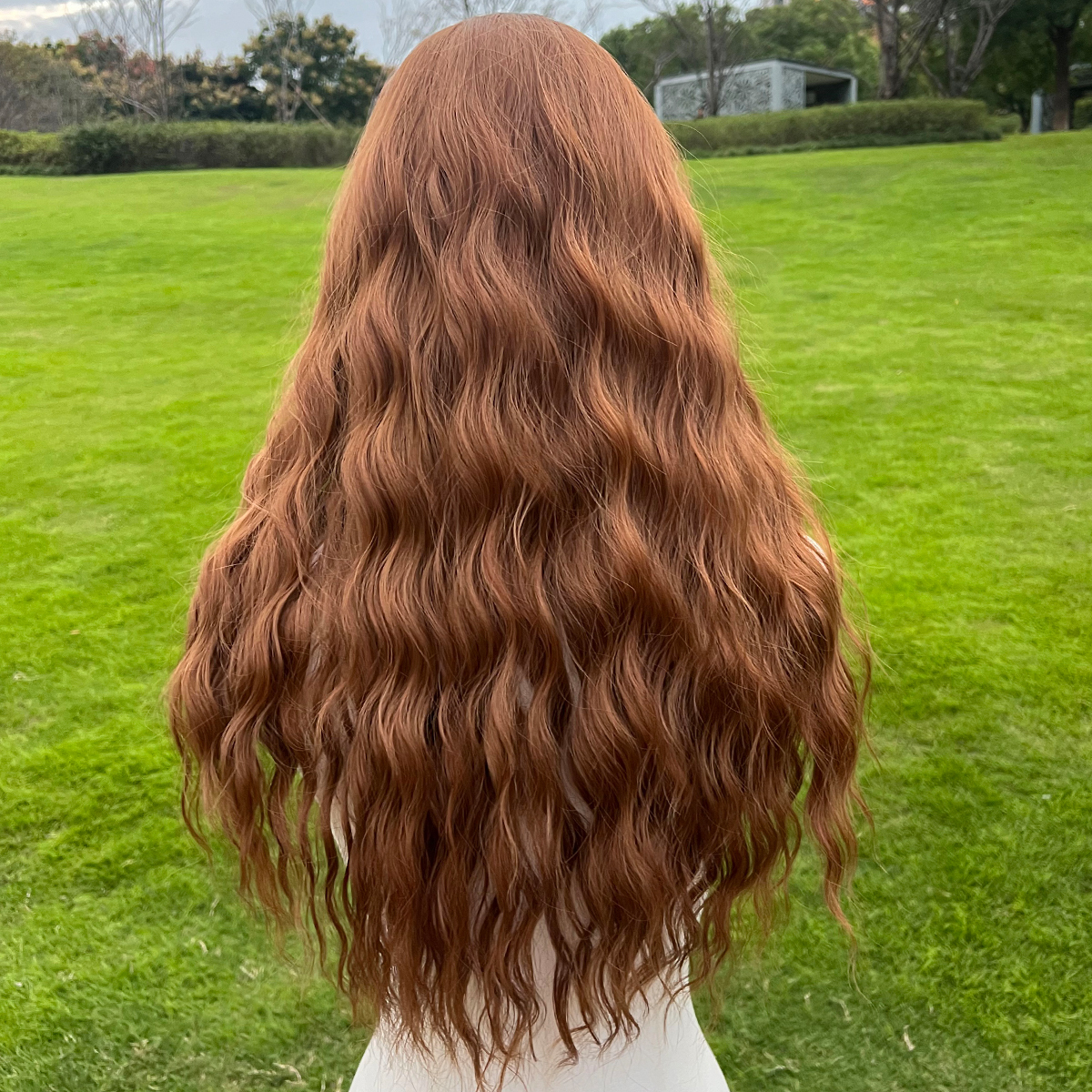 SMILCO/26Inch 13*4 Lace Front Long Water Wave Synthetic Wig/SM9843/SM9845