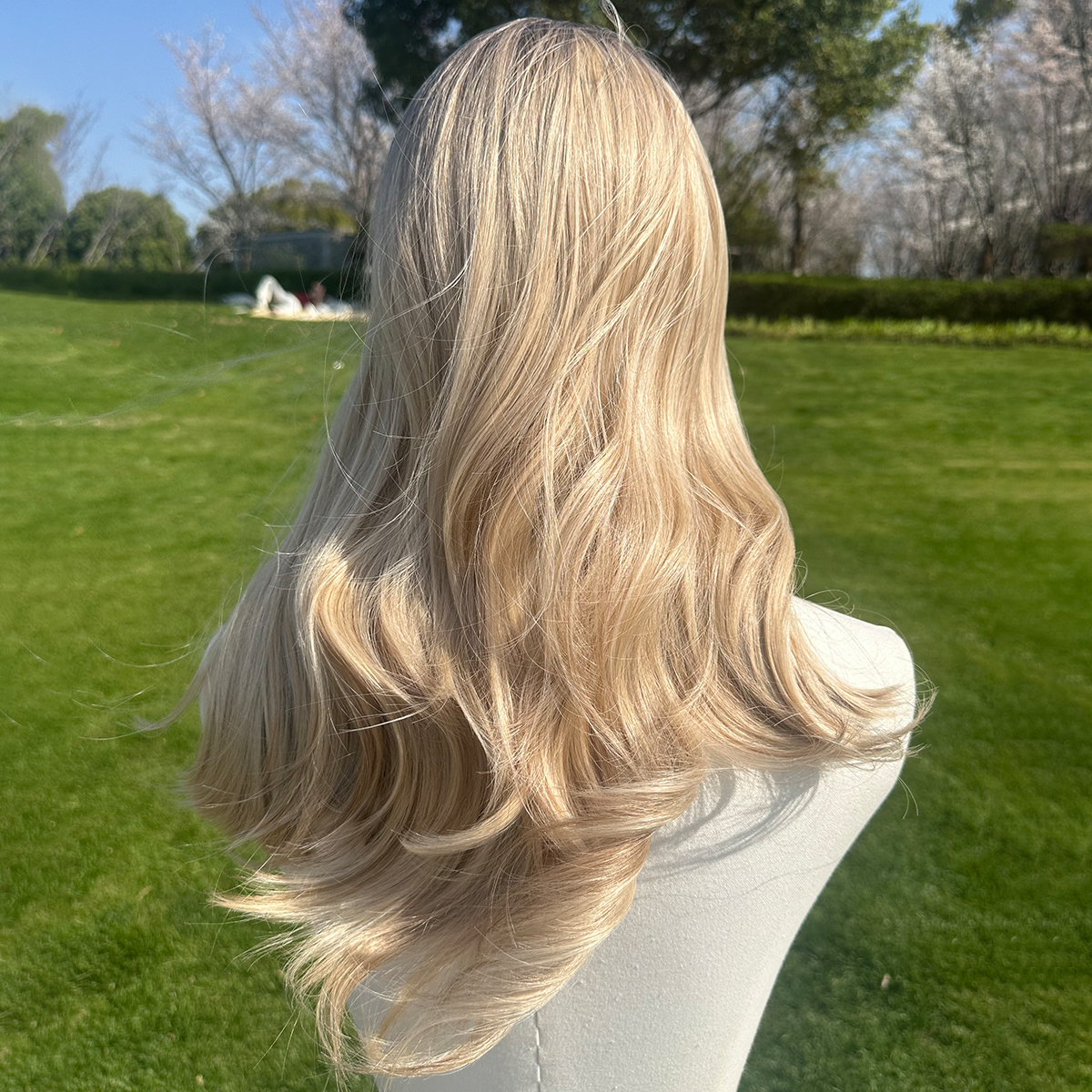 SMILCO/22Inch 13*4 Lace Front Medium Straight Synthetic Wig/SM9867/SM9867-2/SM9867-3