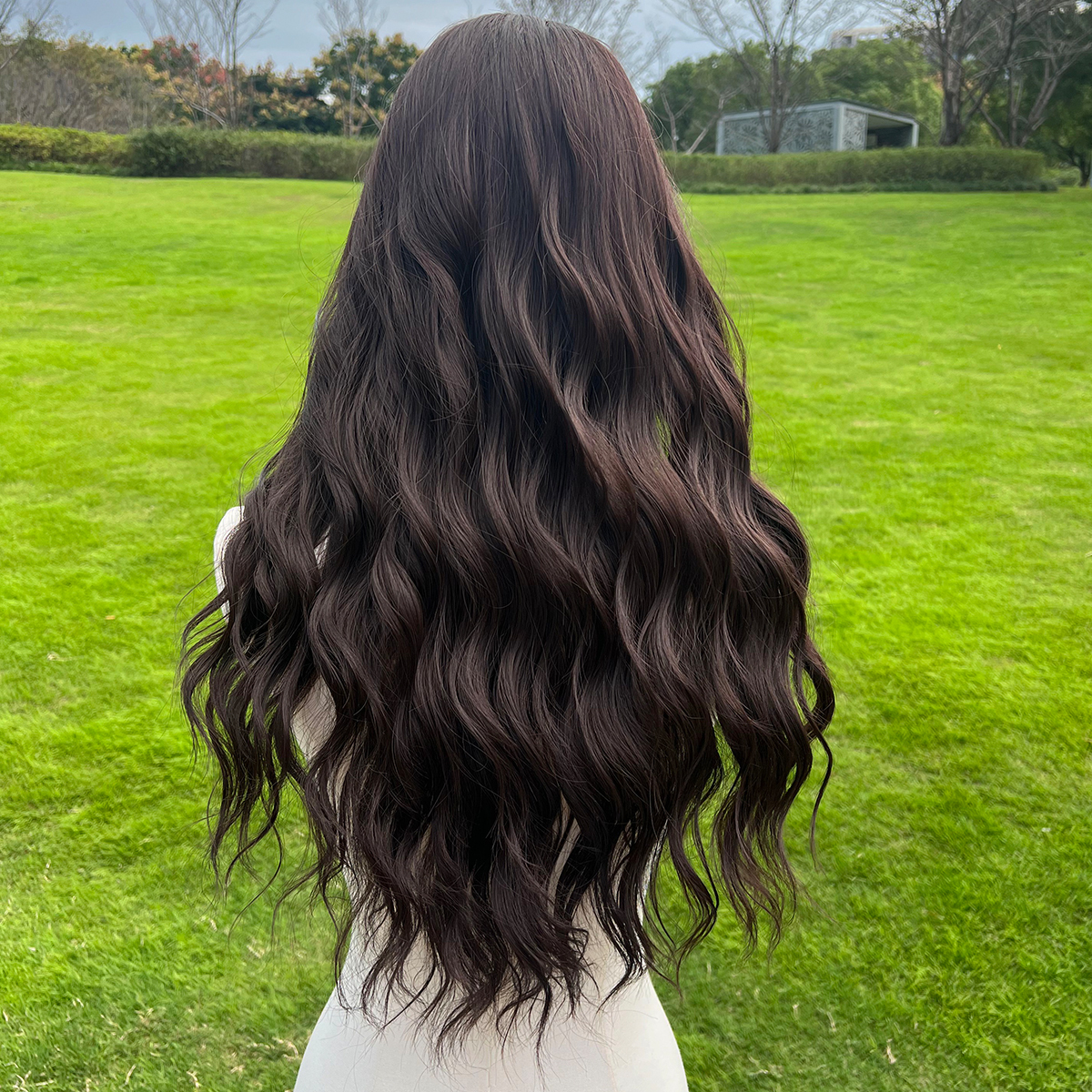 SMILCO/26Inch 13*4 Lace Front Long Water Wave Synthetic Wig/SM9843/SM9845