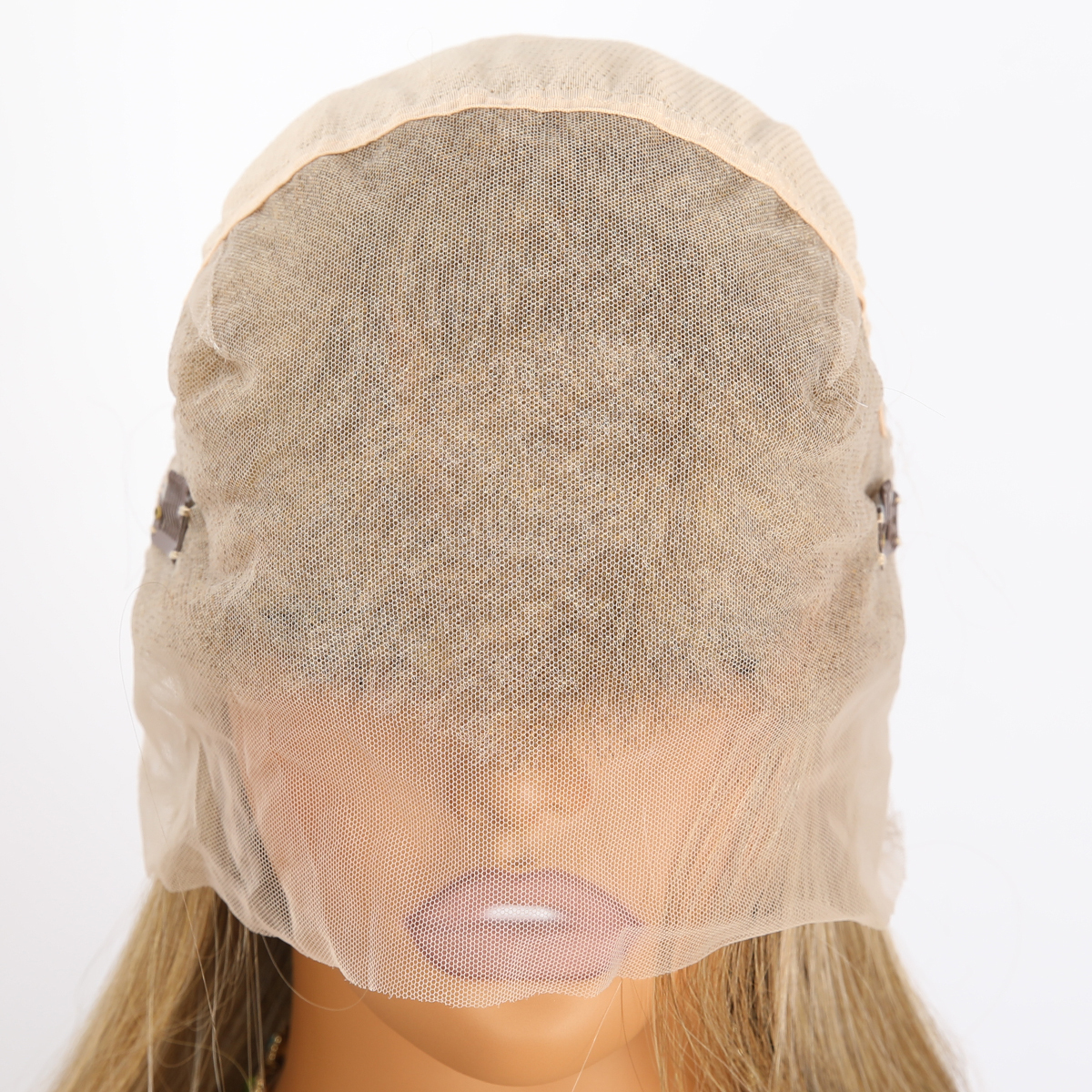 SMILCO/32Inch Blonde Full Lace Long Straight Synthetic Wig/SM9831