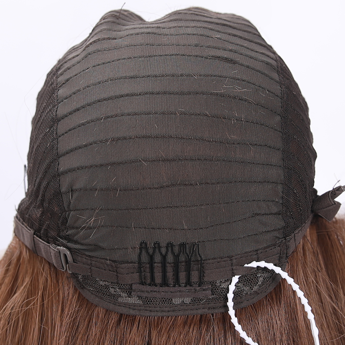 SMILCO/26Inch Light Brown Luxe 13*6 Lace Front Pre-Cut Low Density Long Straight Synthetic Wig/SM9709-2 