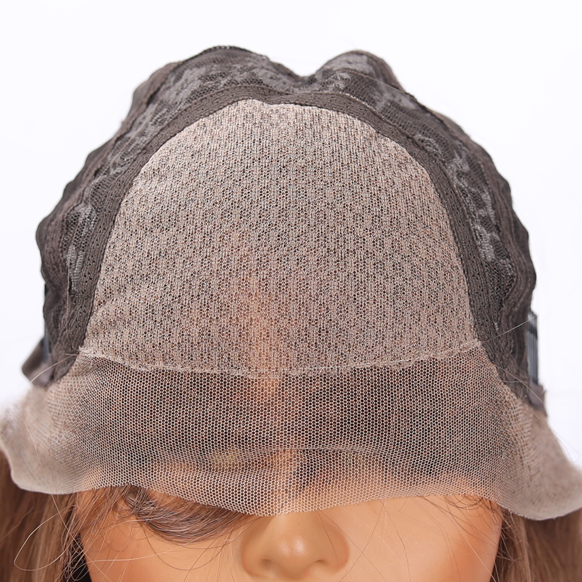 SMILCO/26Inch Light Brown Luxe 13*6 Lace Front Pre-Cut Low Density Long Straight Synthetic Wig/SM9709-2 