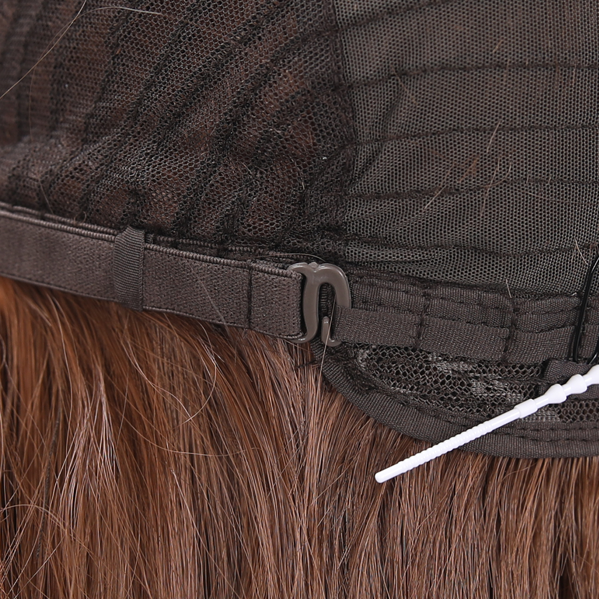 SMILCO/26Inch Light Brown Luxe 13*6 Lace Front Pre-Cut Low Density Long Straight Synthetic Wig/SM9709-2 