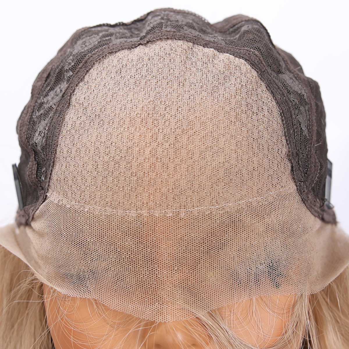 SMILCO/26Inch Luxury Blonde Low Density/Pre-Cut/13*6 Lace Front Free Part Futura Layer Cutted Long Curly With Bangs/Glueless/Natural Hairline/ Synthetic Lace Front Wig/SM9912