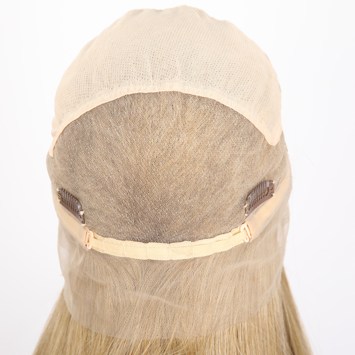 SMILCO/32Inch Blonde Full Lace Long Straight Synthetic Wig/SM9831