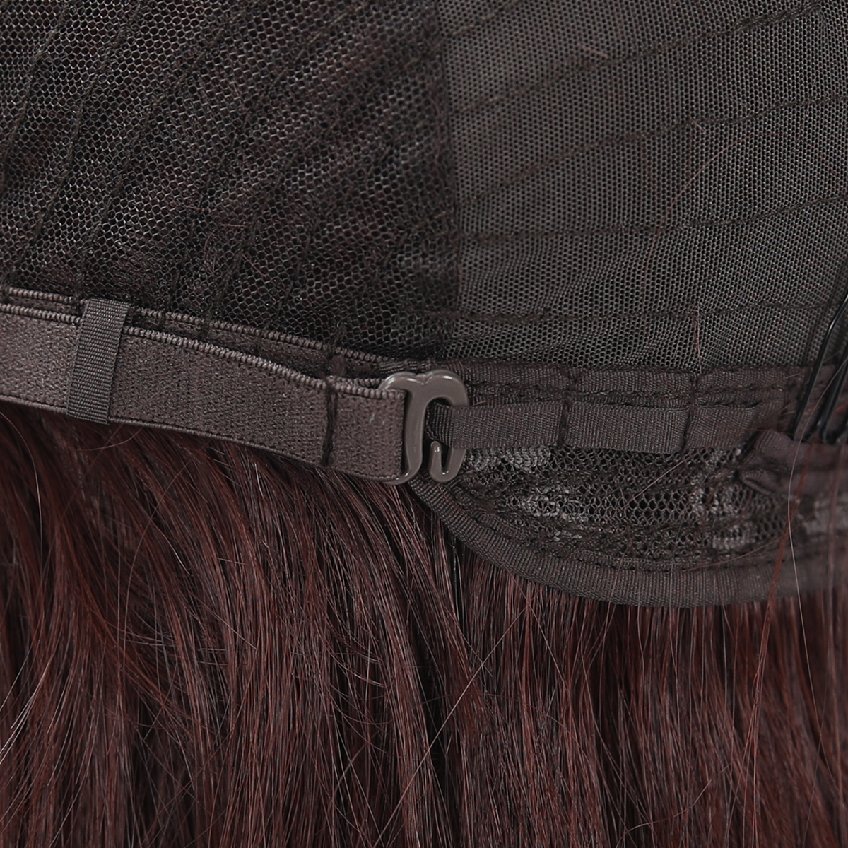 SMILCO/24Inch Luxury Caramel Brown Low Density/Pre-Cut/13*6 Lace Front Free Part Futura Layer Cutted Medium Curly With Bangs/Glueless/Natural Hairline/ Synthetic Lace Front Wig/SM9913