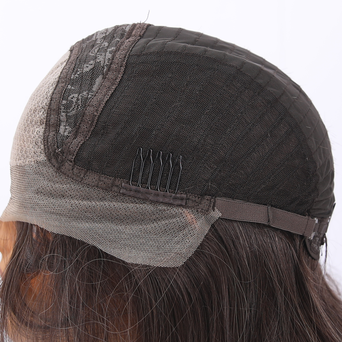 SMILCO/26Inch Brown Low Density/Pre Cut/13*6 Free PartLong Curly Layer Cutted/Glueless/Natural Hairline/ 100%Futura Fiber/Synthetic Lace Front Wig/SM9411B