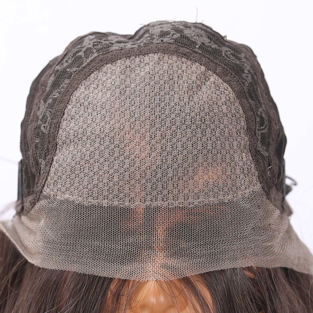 SMILCO/26Inch Brown Low Density/Pre Cut/13*6 Free PartLong Curly Layer Cutted/Glueless/Natural Hairline/ 100%Futura Fiber/Synthetic Lace Front Wig/SM9411B