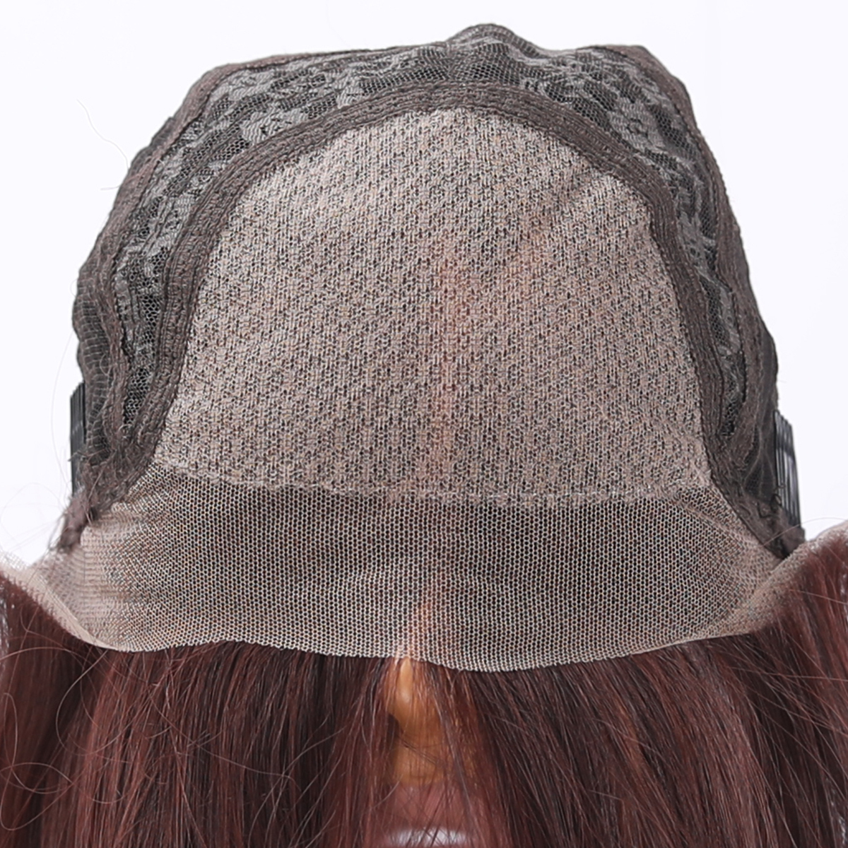 SMILCO/24Inch Luxury Caramel Brown Low Density/Pre-Cut/13*6 Lace Front Free Part Futura Layer Cutted Medium Curly With Bangs/Glueless/Natural Hairline/ Synthetic Lace Front Wig/SM9913