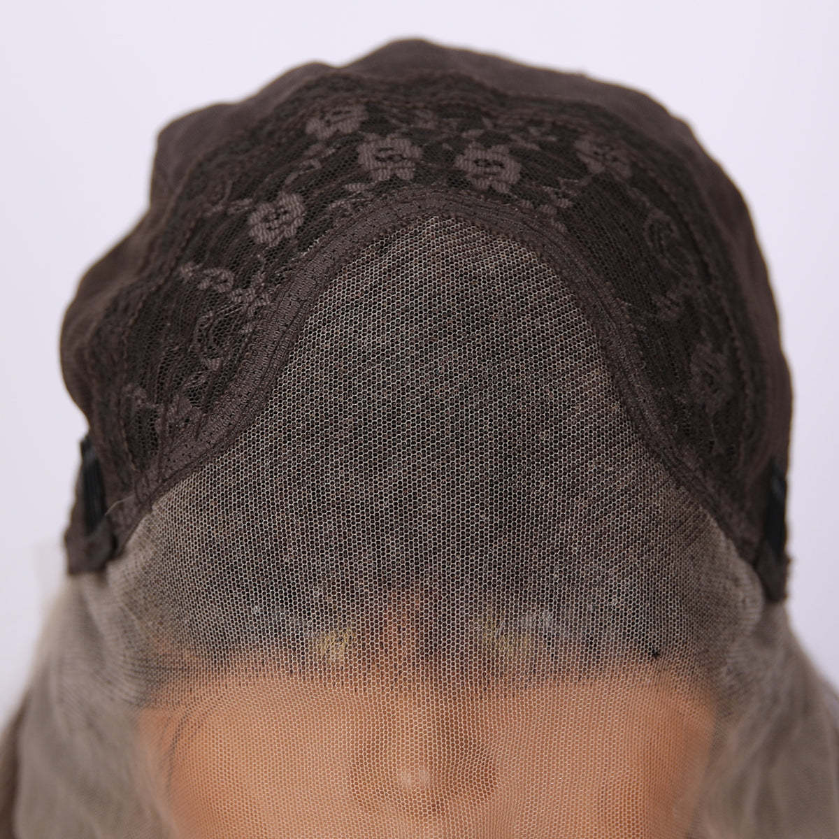 SMILCO/22Inch Ombre Brown Ash Blonde 13*4 Free Part Medium Synthetic Wig/SM9871