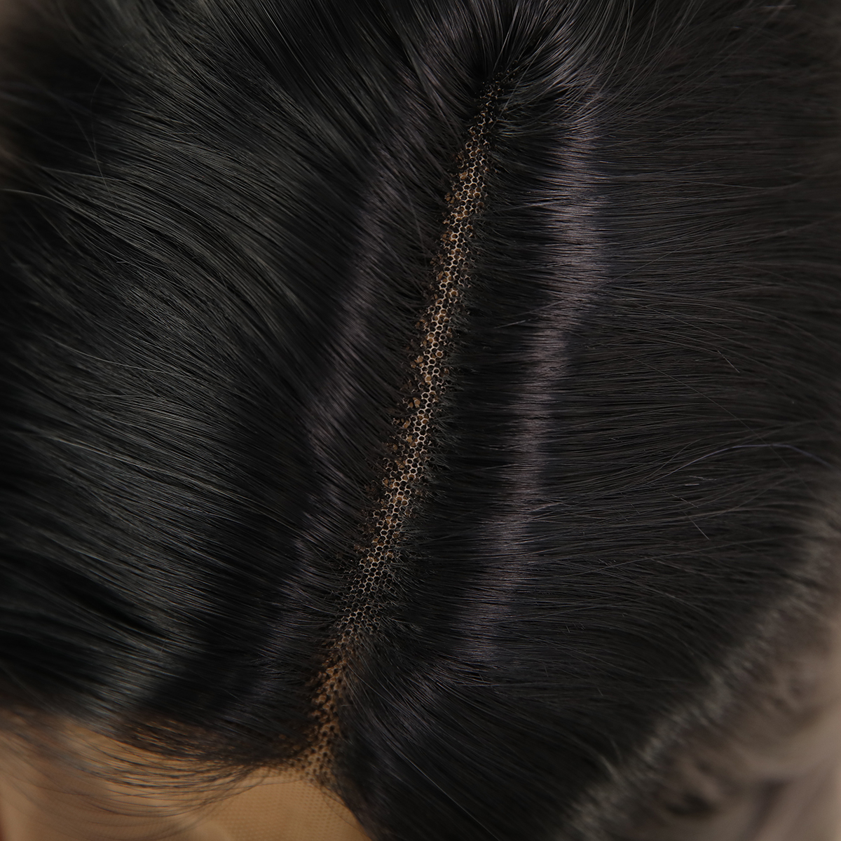 SMILCO/22Inch Ombre Dark-Light Grey T-Part Lace Front Long Curly Synthetic Wig/SM9168