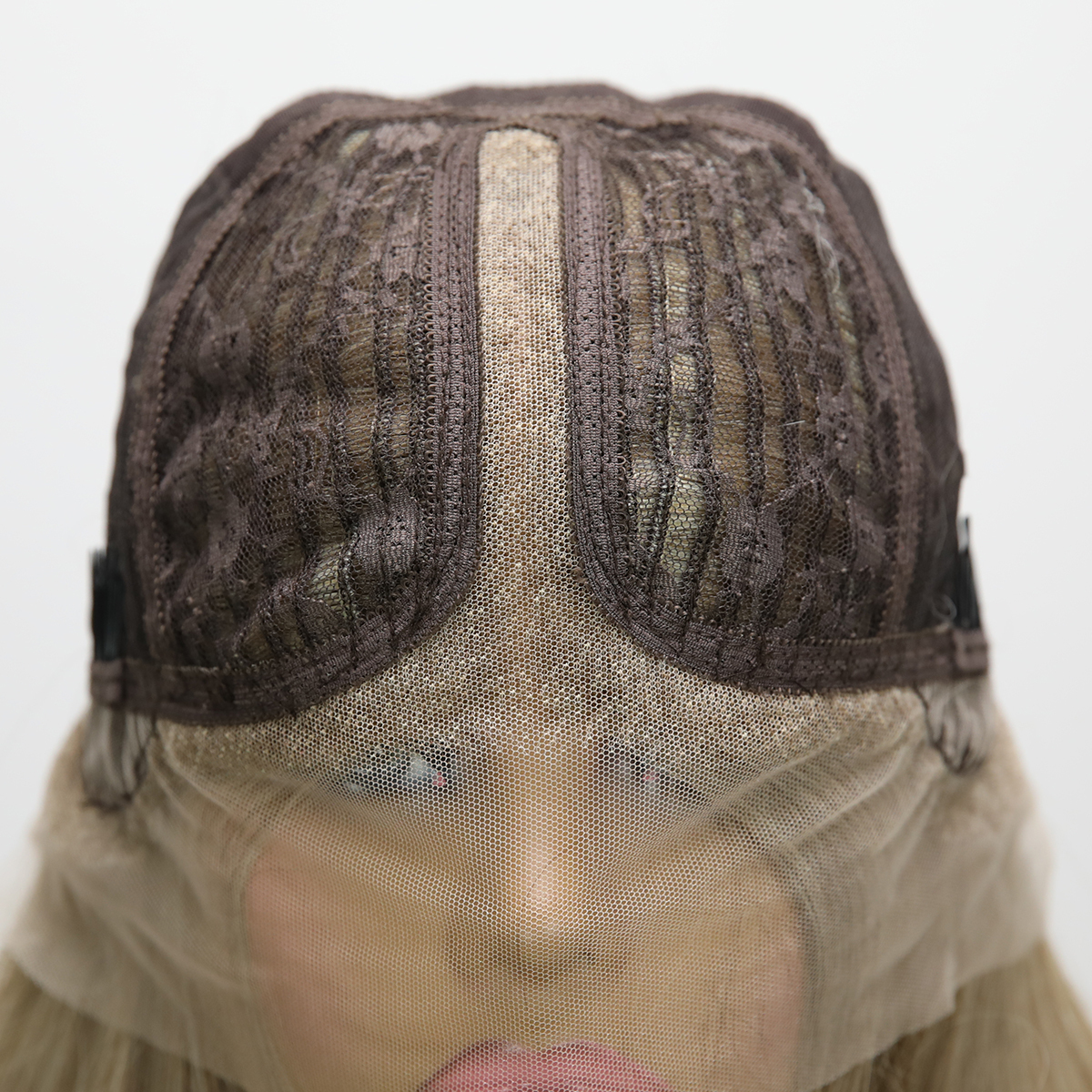 SMILCO/30Inch Blonde Long Curly Lace Front Synthetic Wig/SM9228/SM9228