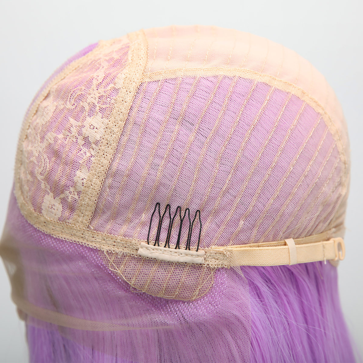 SMILCO/26Inch Rainbow Long Straight T-Part Lace Front Synthetic Wig/SM9019/SM9089